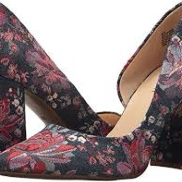 Nine West Shoes - Nine West Women's Anisa9X Blue Multi Fabric 8W US